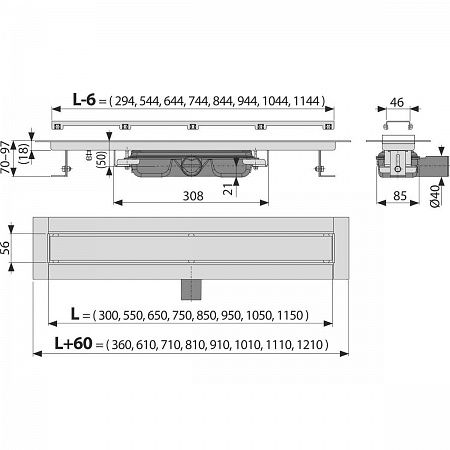 Alcaplast  APZ115-550