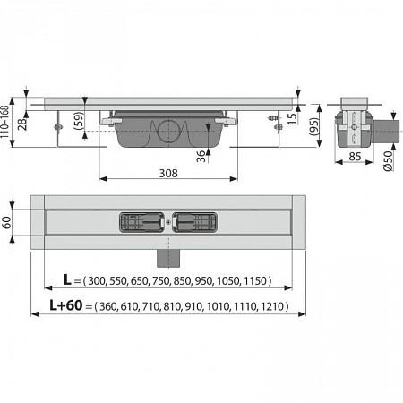 Alcaplast  APZ6S-850