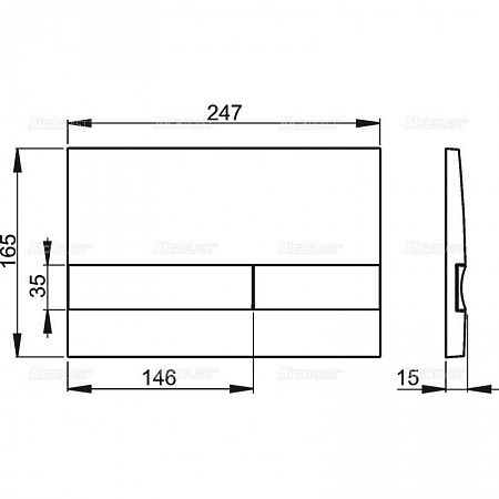 Alcaplast  M1720-1