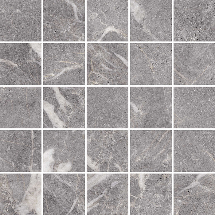 Мозаика Kerranova Marble Trend Silver River 30.7x30.7 m14