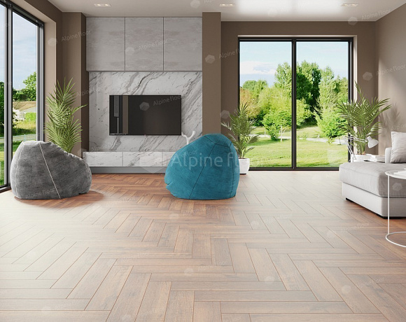 LVT ламинат Alpine Floor Parquet LVT. Фото в интерьере