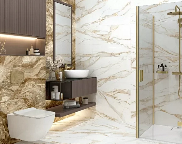 LCM Sandy Carrara. Фото в интерьере