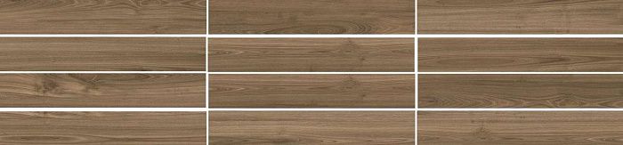 Керамогранит Kerranova Madera Коричневый 120x20
