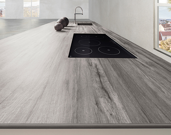 Керамогранит Laminam RUS Legno Venezia. Фото в интерьере