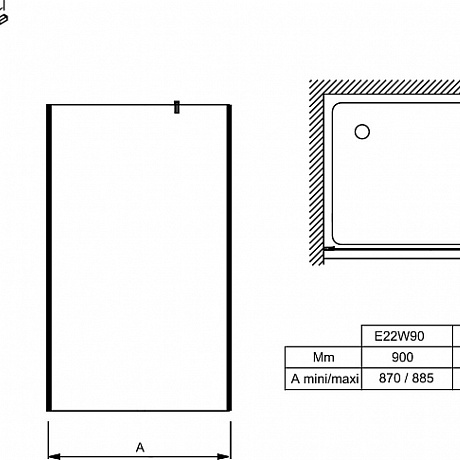 Jacob Delafon  E22W120-BLV