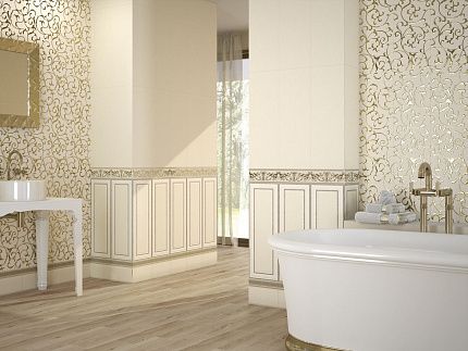 Керамическая плитка APE LOUVRE IVORY 25x70 см