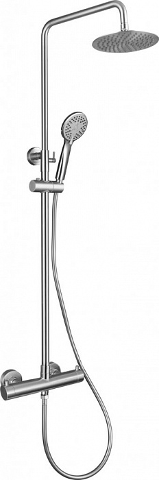 Душевая стойка с термостатическим смесителем для ванны, верхними ручным душем BELBAGNO NOVA NOV-VSC-T-IN