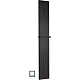 725-B Полотенцесушитель электрический Boheme Flat 725-B 1500x250, черный матовый