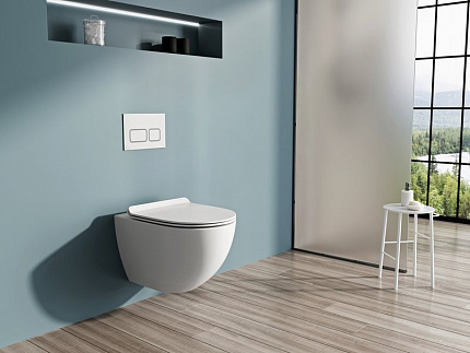 Унитаз подвесной Ravak WC VITA RIMOFF (безободковый) белый X01860