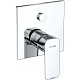 Смеситель для ванны Kludi Pure&Style 407590575 встраиваемый, хром