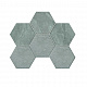 Мозаика Estima Luna LN02/TE02 Hexagon 25x28,5