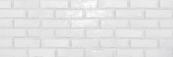 Керамическая плитка Delacora Brick White Gloss WT15GSS00