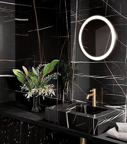 Керамогранит Kutahya Kristal Nox Black  600x1200