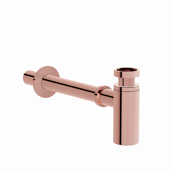 Bottle Trap for Basins_T Type_Rose Gold