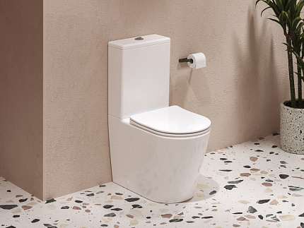 Напольный унитаз Ravak Elegant RimOff Combi X01872