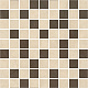 Мозаика Kerranova Marble Trend Crema Marfil-Pulpis 30x30-m22