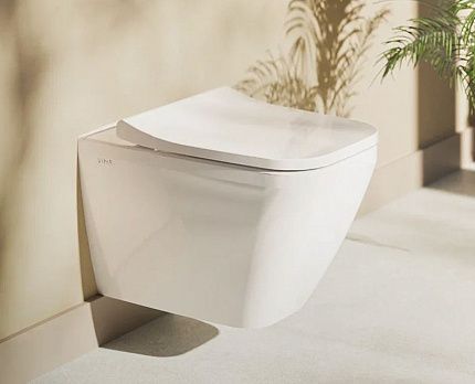 Подвесной безободковый унитаз Integra Square