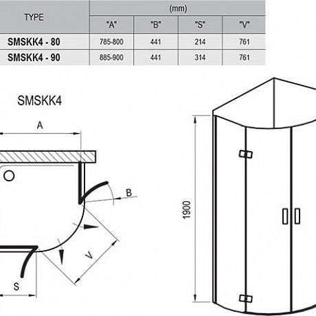 Ravak Smartline 3S277A00Y1