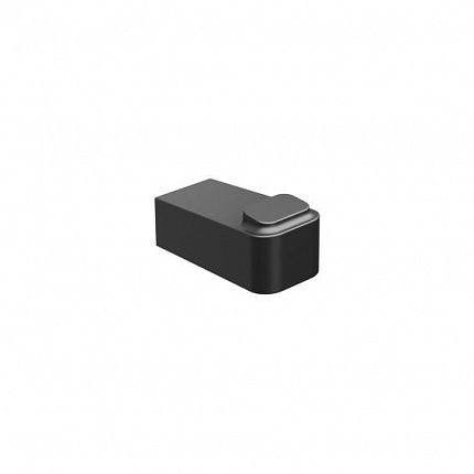 TD 110.20 Крючок одинарный, черный X07P555
