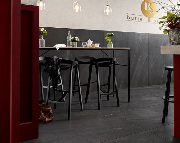 Керамогранит Imola Ceramica Lime-Rock. Фото в интерьере