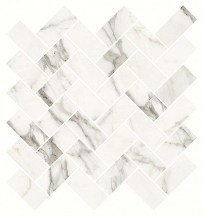 Мозаика Kerranova Marble Trend Carrara 30.3x28.2 m06