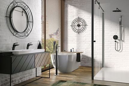 Соединение для шланга Kludi Sirena DN 15, чёрный матовый