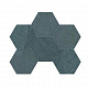 Мозаика Estima Luna LN03/TE03 Hexagon 25x28,5