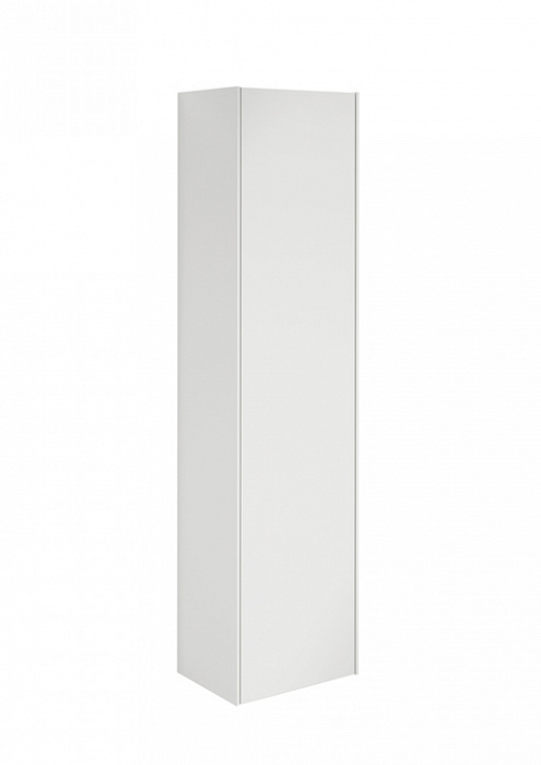 Пенал Inspira 40х30х160 см, с внутренней подсветкой, белый блестящий, правый, подвесной монтаж, система push-to-open
