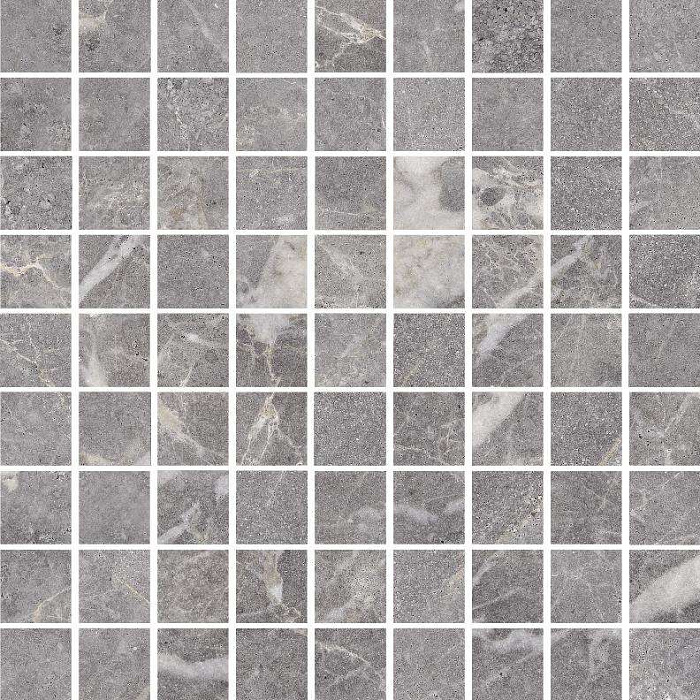 Мозаика Kerranova Marble Trend Silver River 30x30 m01