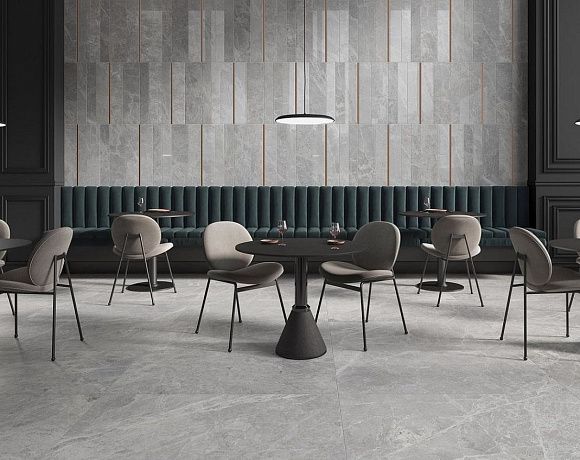 Керамогранит Vitra Marmostone. Фото в интерьере