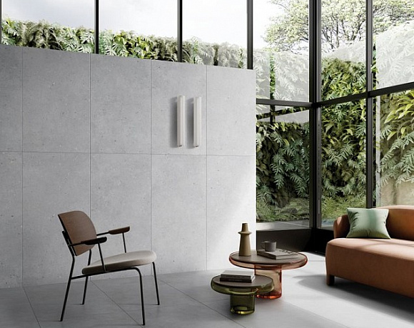 Vitra FlakeCement. Фото в интерьере
