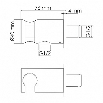 A135 Подключение шланга