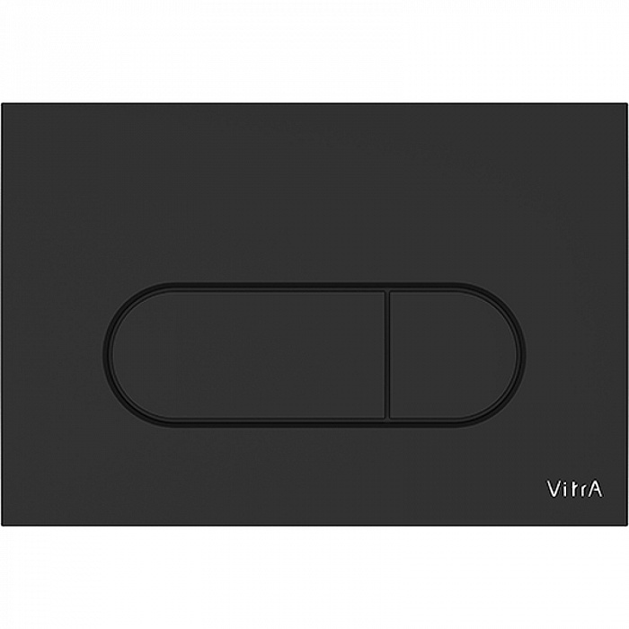 Клавиша смыва Vitra Root Round 740-2211 Черная матовая