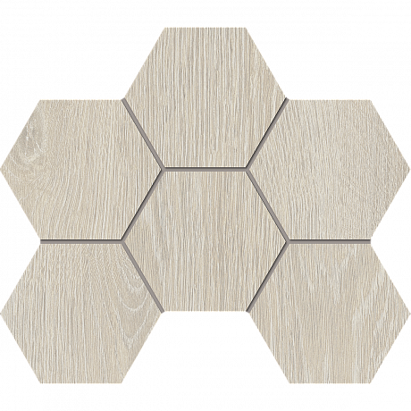 Estima Kraft Wood Mosaic/KW00_NR/25x28,5x10/Hexagon