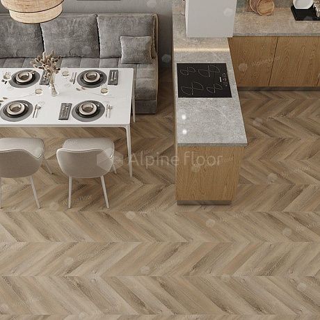Alpine Floor Chevron Alpine ECO 18-6