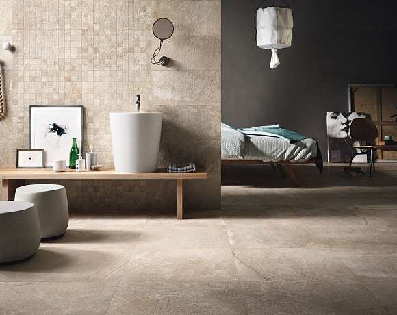 Керамогранит Imola Ceramica Brixstone. Фото в интерьере